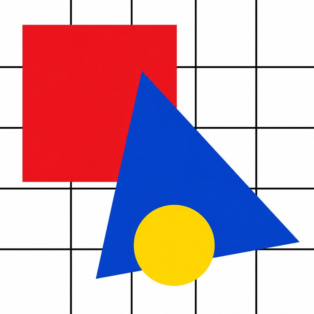 AI-generated Abstract Shapes example