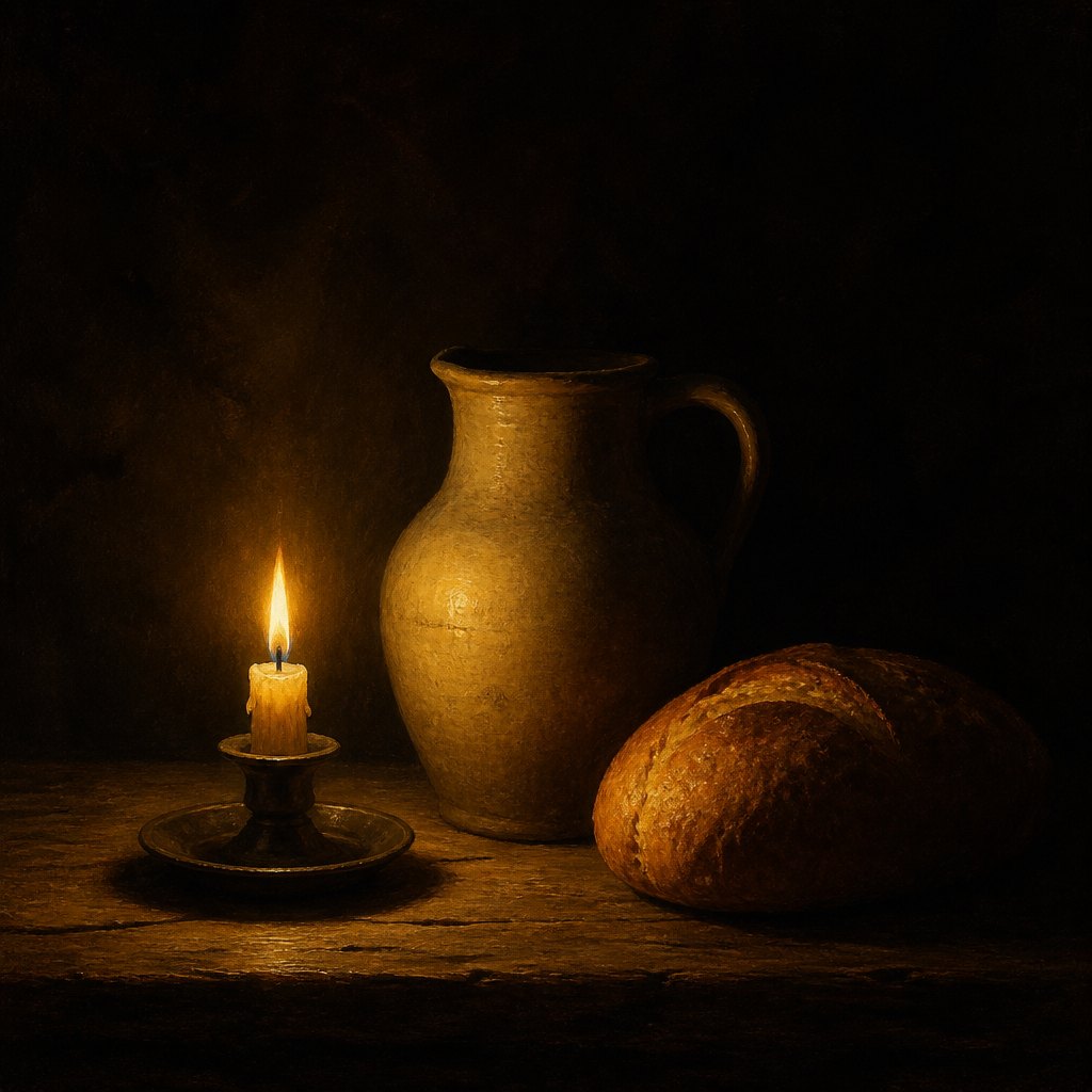 AI-generated Chiaroscuro example