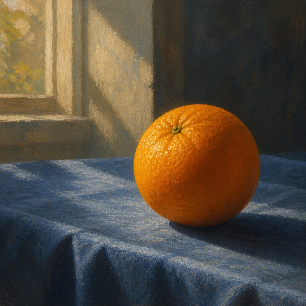 AI-generated Warm Colors example