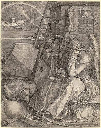 Melencolia I — Allegory