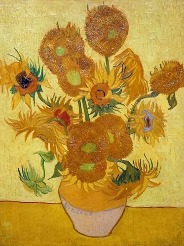 Netherlands-4029 - Sunflower (Last One of the Van Goghs and one of his greatest) (11612304403) — Analogous Colors