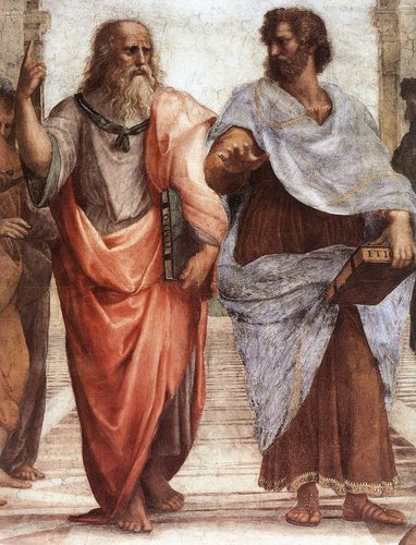 Crop of The "School of Athens" — Balance