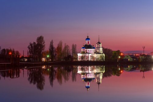 Slovyansk Voskresenska church — Color Temperature