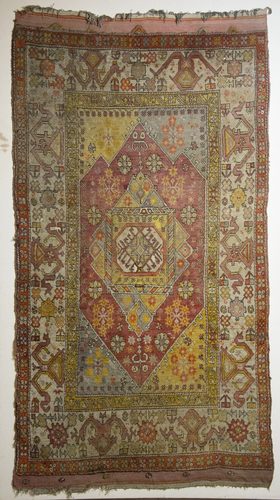 Antalya Museum Bergama carpet, late 19th century 4852 — Complementary Colors