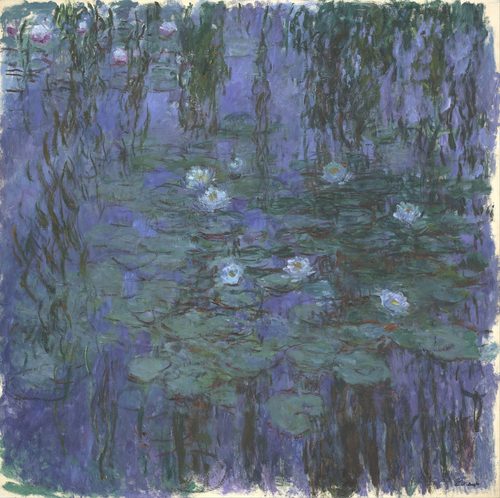 Nymphéas bleus — Cool Colors
