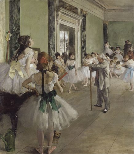 La Classe de danse — Cropping