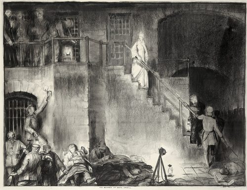 Bellows, George Wesley, The Murder of Edith Cavell, 1918 — Emphasis