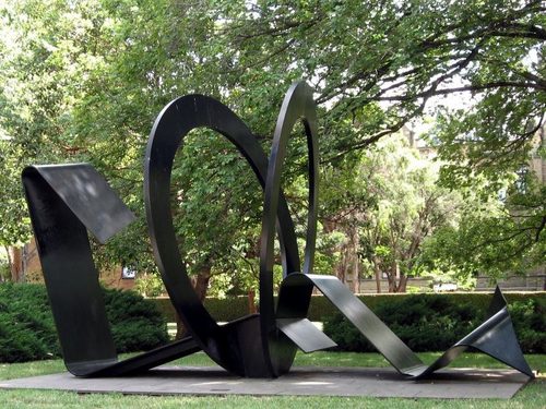 Inge King - Sun Ribbon at University of Melbourne — Flatness