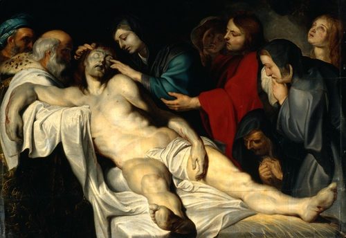 Lamentation of Christ — Foreshortening