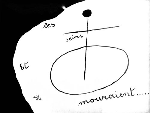 Et les seins mouraient... (1927) - Joan Miró (1893-1983) (45065322815) — Fragmentation