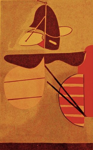 Aviation Evolutions of forms under aerodynamic limitations I (1935 -1936) - Arshille Gorky (c.1904-1948) (31050899236) — Fragmentation