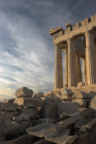 Parthenon from south — Golden Ratio