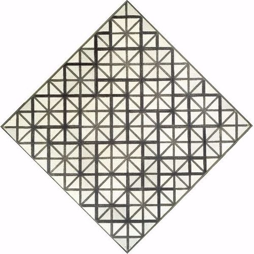 Dutch:  Compositie met grijze lijnen Composition with Gray Lines — Grid Composition