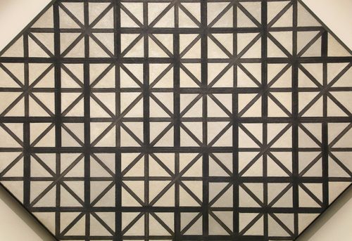 Piet mondrian, composizione con linee grigie, 1918, 02 — Grid Composition