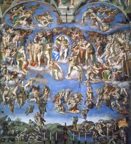 The Last Judgment (Fresco, Sistine Chapel Altar Wall) — Hierarchy