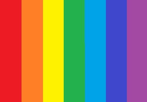 Rainbow colors (red, orange, yellow, green, blue, indigo, violet) — Hue