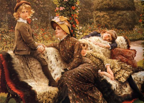 Tissot Garden Bench — Implied Line