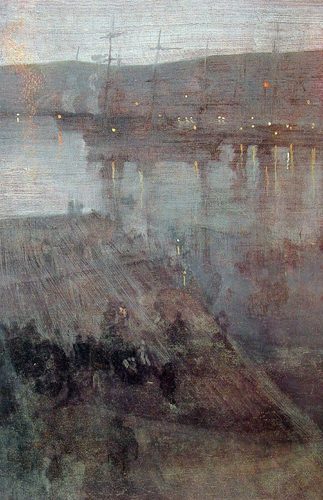 Nocturne in Blue and Gold: Valparaiso — Monochromatic