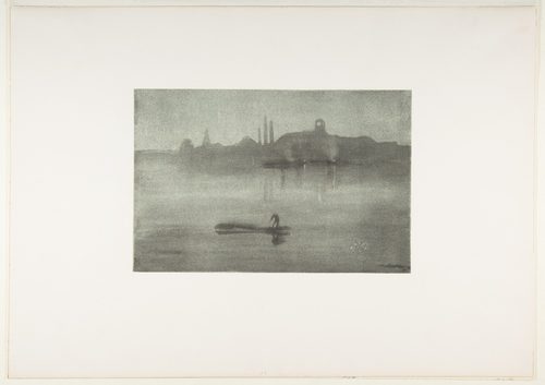 Nocturne (Nocturne: The Thames at Battersea) — Monochromatic