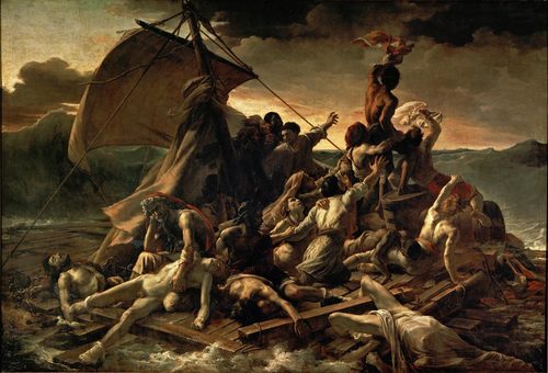 Théodore Géricault - The Raft of the Medusa - WGA08630 — Narrative