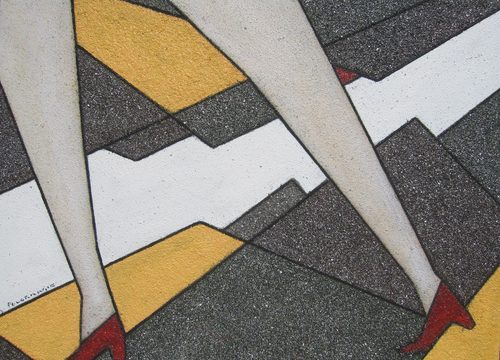 Trompe le pied — Overlapping
