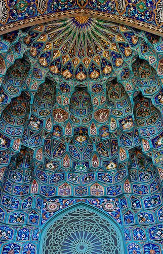 Мечеть Санкт-Петербурга. Майолика портала — Pattern