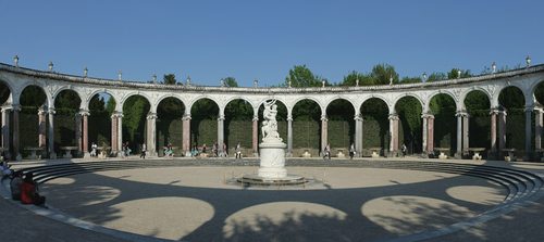 Parc de Versailles, Bosquet de la colonnade, Vue d'ensemble — Rhythm