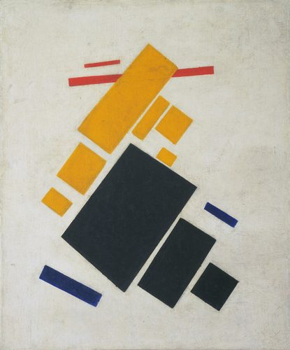 Suprematist Composition: Airplane Flying — Simplicity