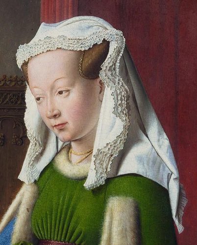 Detail of The Arnolfini Portrait — Symbolism