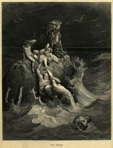 Gustave Doré - The Holy Bible - Plate I, The Deluge — Tone