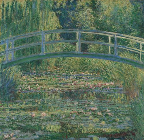 French:  Le Bassin aux nymphéas, harmonie verte The Water-Lily Pond — Unity